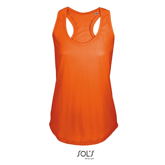 Women T-Back Tank Top Moka
