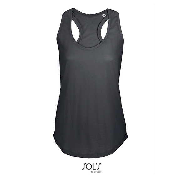Women T-Back Tank Top Moka