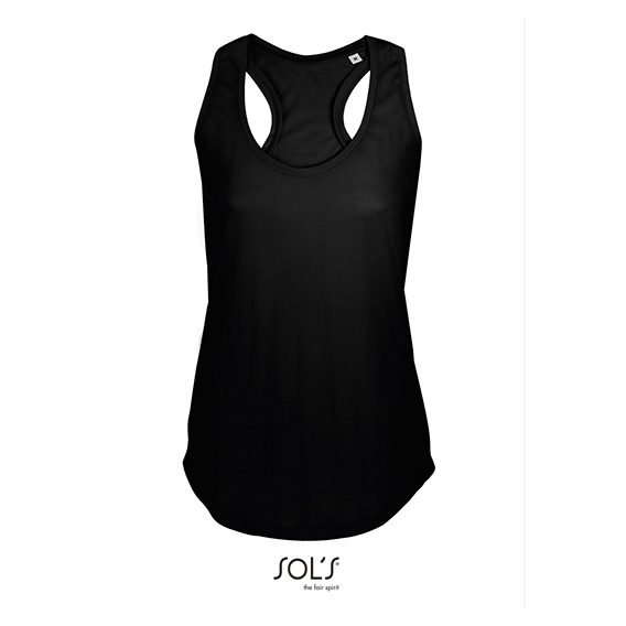 Women T-Back Tank Top Moka