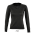 Women`s V Neck Sweater Galaxy