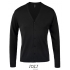 Golden Men V-Neck Knitted Cardigan