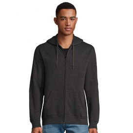Men Hooded Zipped Jacket Seven