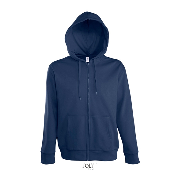 Men Hooded Zipped Jacket Seven