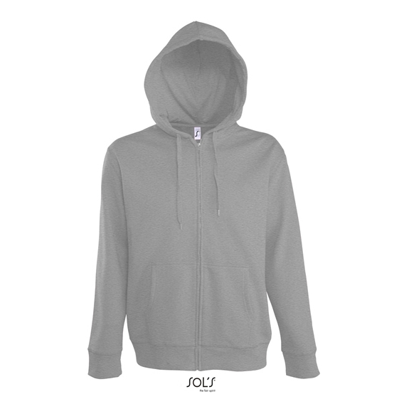 Men Hooded Zipped Jacket Seven