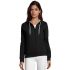 Contrast Hooded Zip Jacket Soul Women