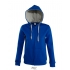 Contrast Hooded Zip Jacket Soul Women