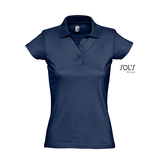 Women`s Jersey Polo Shirt Prescott