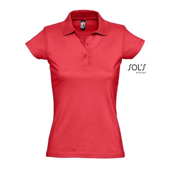 Women`s Jersey Polo Shirt Prescott