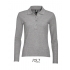Ladies` Longsleeve Polo Podium