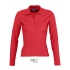 Ladies` Longsleeve Polo Podium