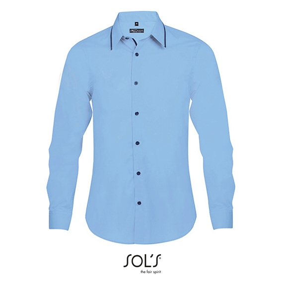 Long Sleeves Fitted Shirt Baxter Men