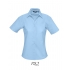 Ladies` Oxford-Blouse Elite Short Sleeve