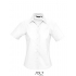 Ladies` Oxford-Blouse Elite Short Sleeve