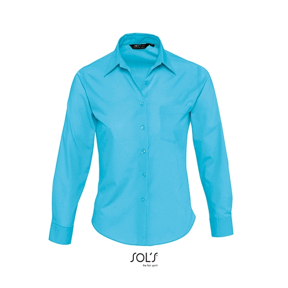 Popeline-Blouse Executive Longsleeve