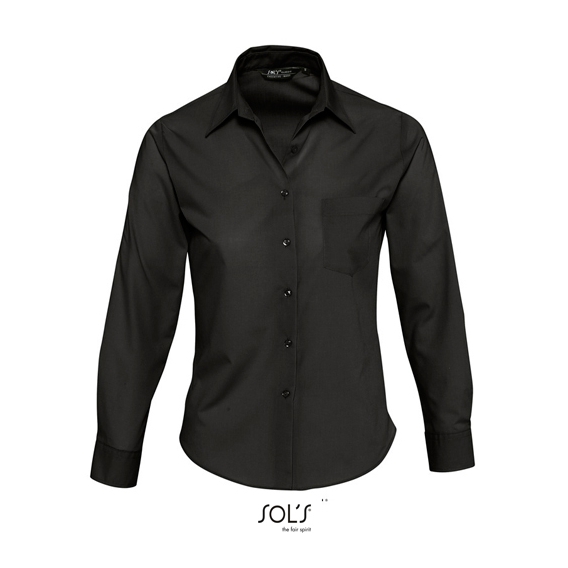 Popeline-Blouse Executive Longsleeve