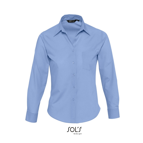Popeline-Blouse Executive Longsleeve