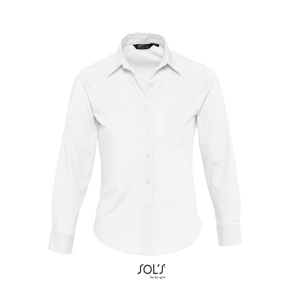 Popeline-Blouse Executive Longsleeve