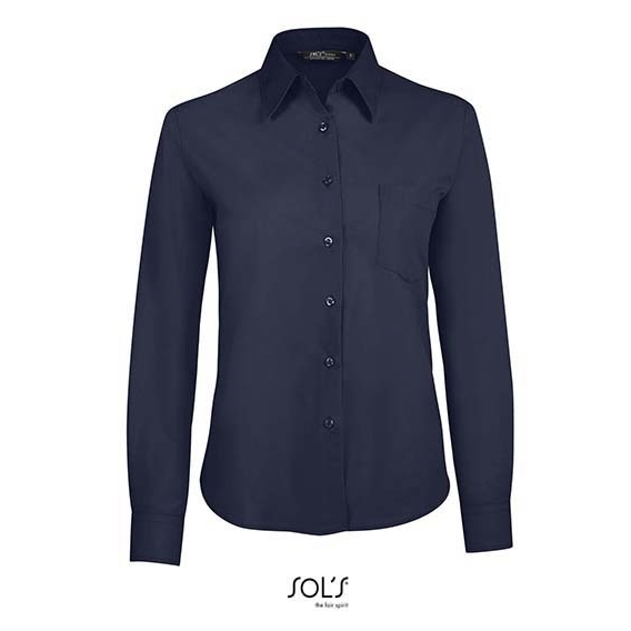 Popeline-Blouse Executive Longsleeve