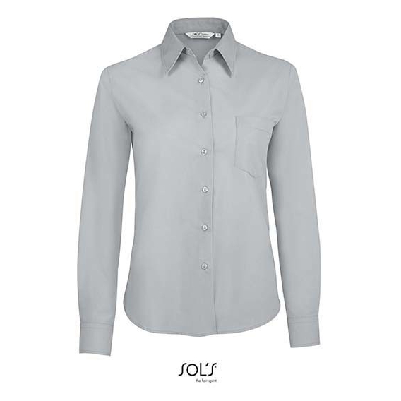 Popeline-Blouse Executive Longsleeve