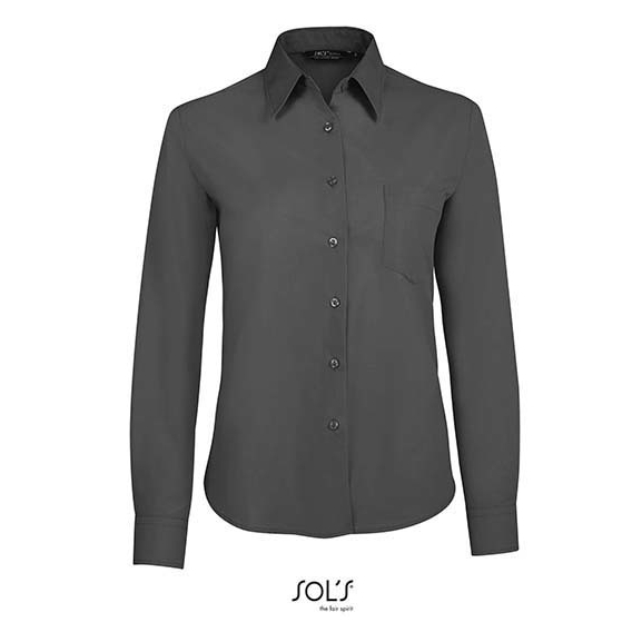 Popeline-Blouse Executive Longsleeve