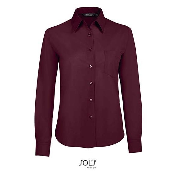 Popeline-Blouse Executive Longsleeve