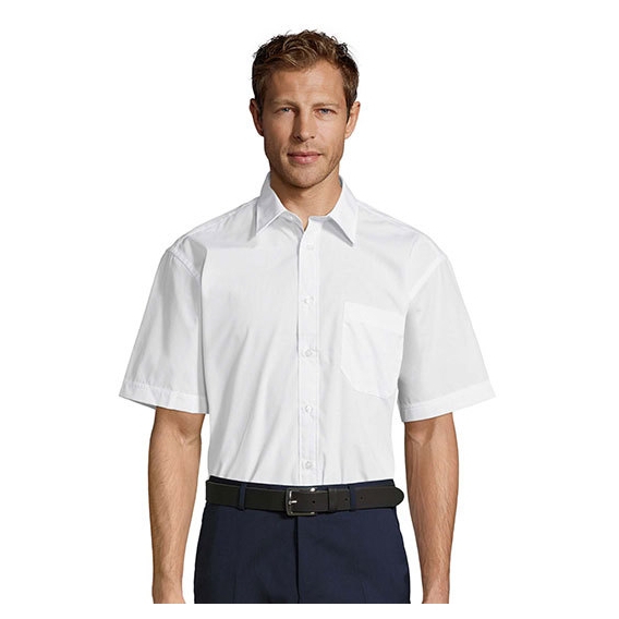 Popeline-Shirt Bristol Shortsleeve