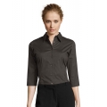 Ladies` Stretch-3/4-Sleeve Blouse Effect