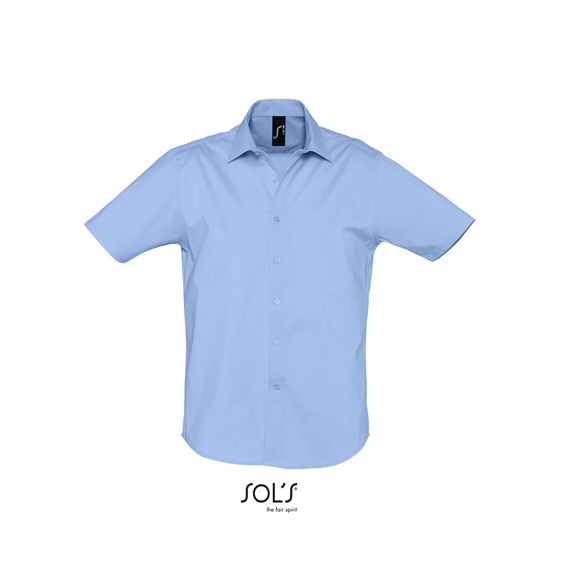 Men`s Stretch-Shirt Broadway Shortsleeve