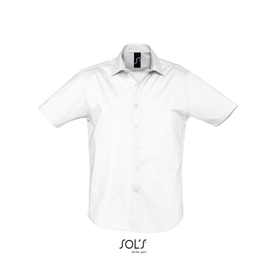 Men`s Stretch-Shirt Broadway Shortsleeve