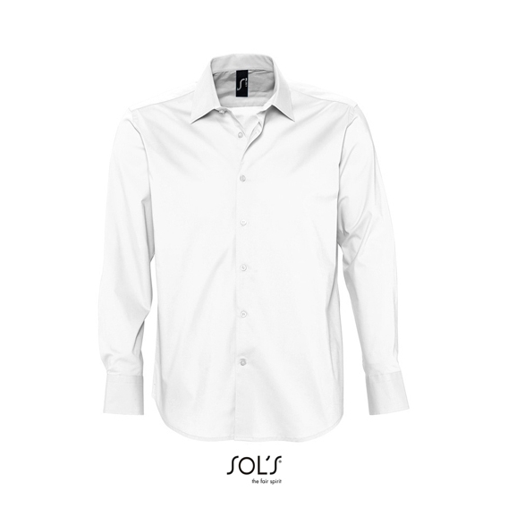 Men`s Stretch-Shirt Brighton Longsleeve