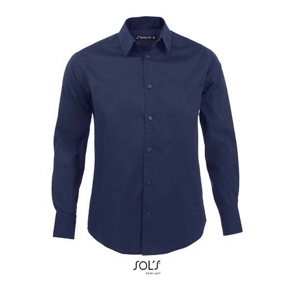 Men`s Stretch-Shirt Brighton Longsleeve