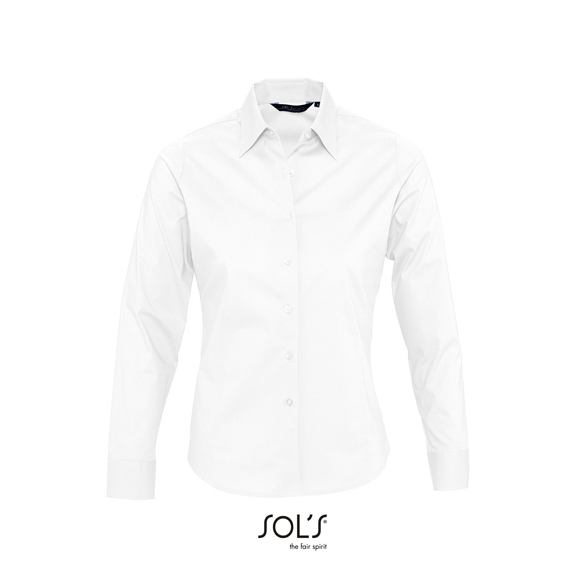 Ladies` Long Sleeved Stretch Shirt Eden