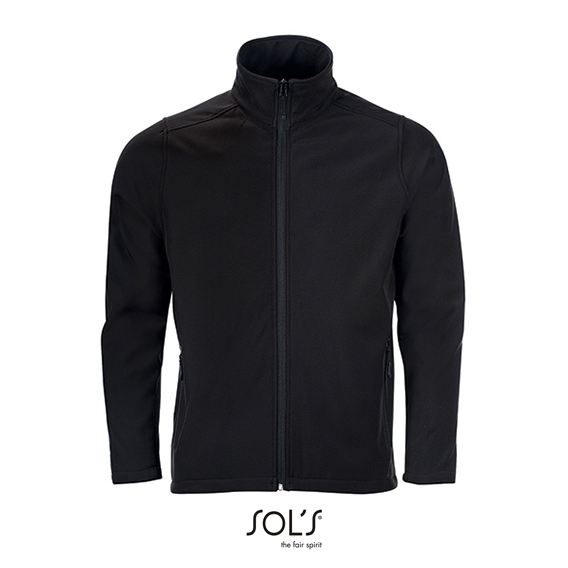 Men`s Softshell Zip Jacket Race