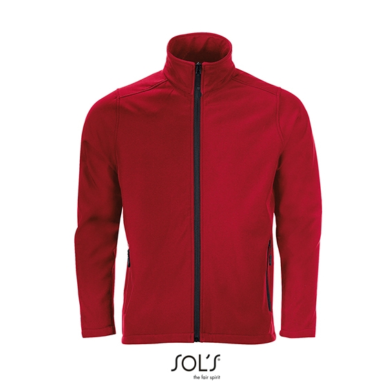 Men`s Softshell Zip Jacket Race