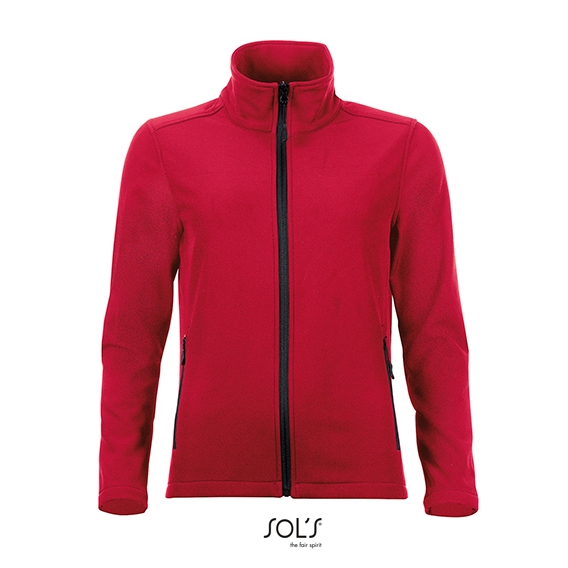 Women`s Softshell Zip Jacket Race