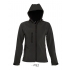Women`s Hooded Softshell Jacket Replay