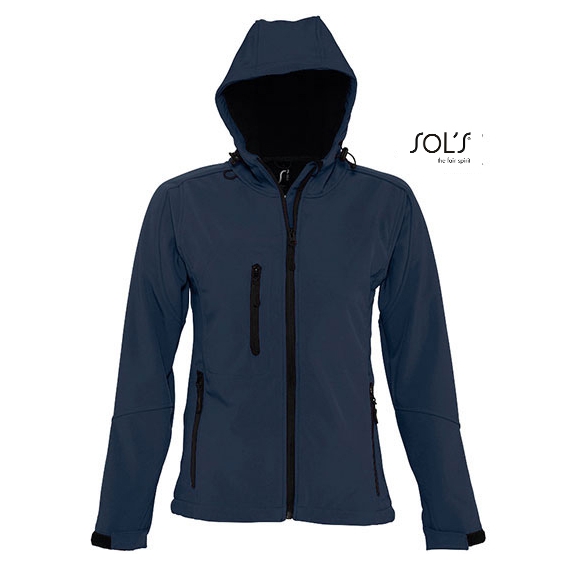 Women`s Hooded Softshell Jacket Replay