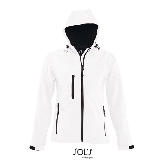 Women`s Hooded Softshell Jacket Replay