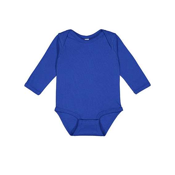 Infant Fine Jersey Long Sleeve Bodysuit