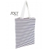 Striped Jersey Shopping Bag Luna