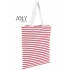 Striped Jersey Shopping Bag Luna