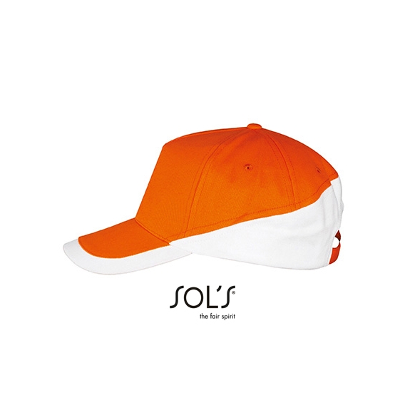 5 Panels Contrasted Cap Booster