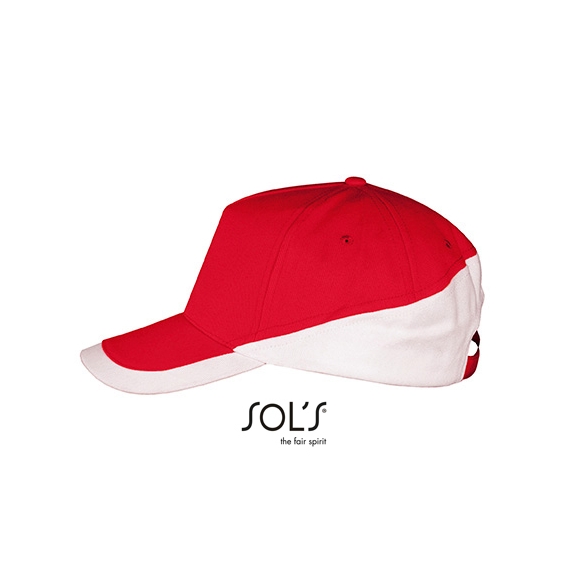 5 Panels Contrasted Cap Booster