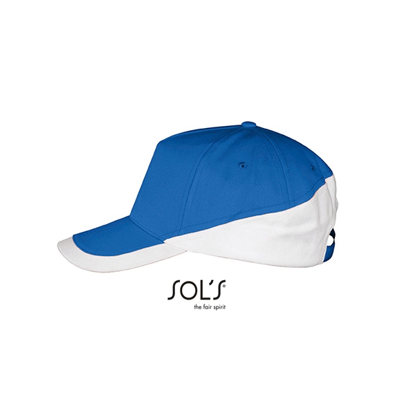 5 Panels Contrasted Cap Booster