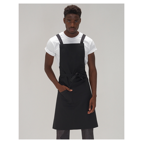 Statement Crossover Bib Apron
