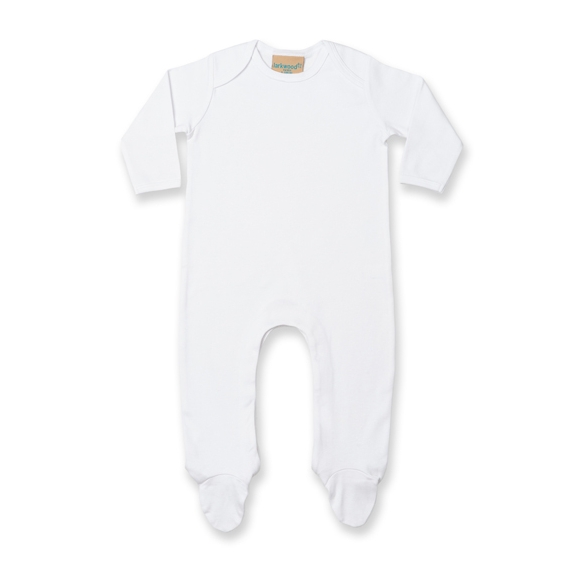 Contrast Long Sleeved Sleepsuit