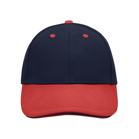 6-Panel Sandwich Cap