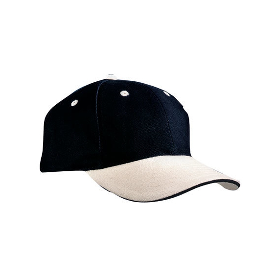 6-Panel Sandwich Cap