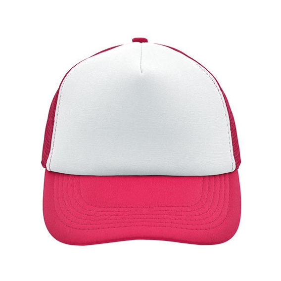 5-Panel Polyester Mesh Cap