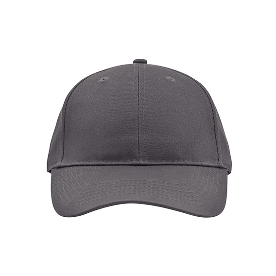 Brushed 6-Panel Cap